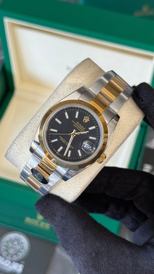 RLX DATEJUST (BICOLOR/NEGRO) 36MM