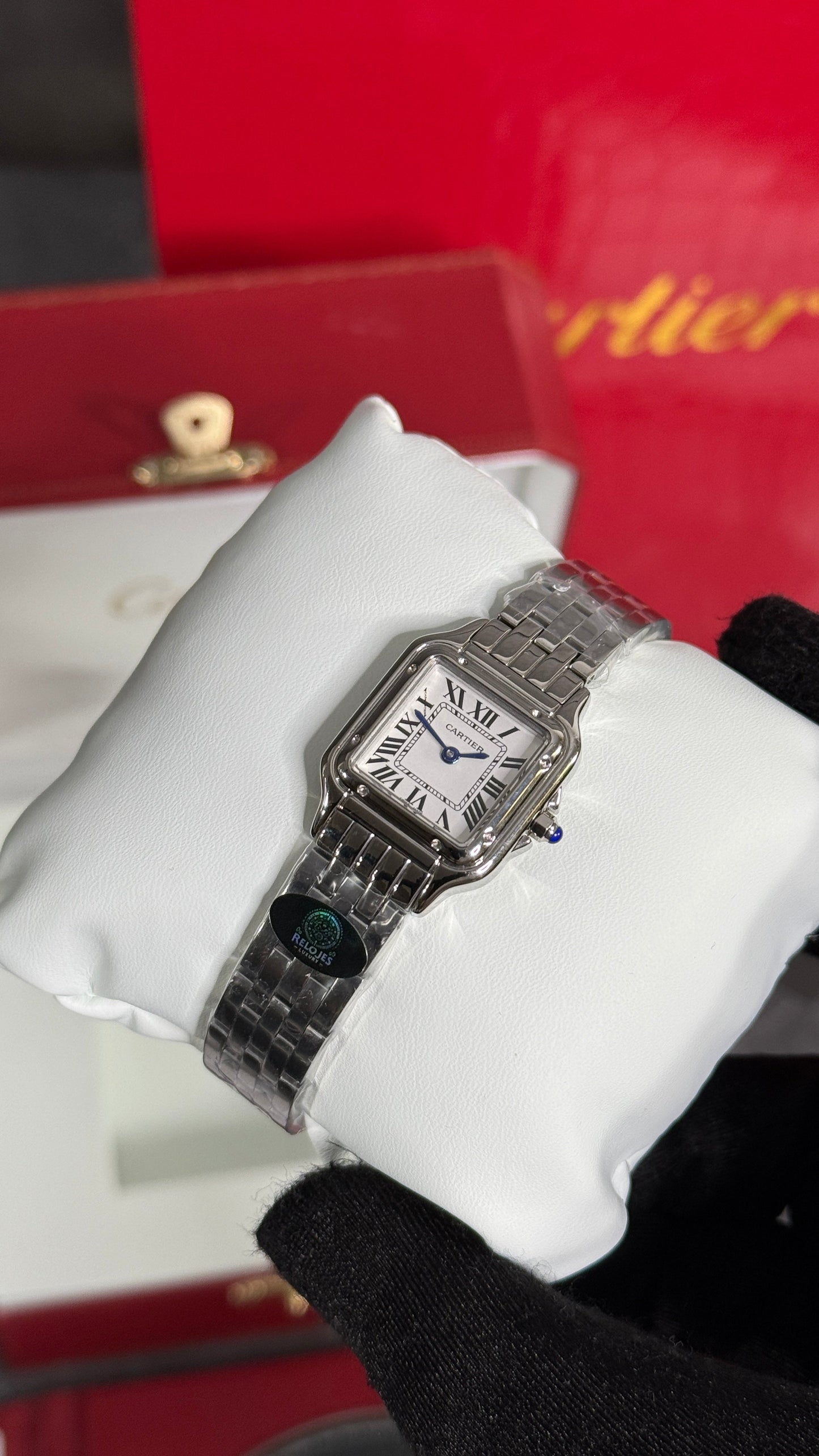 CRT PANTHÈRE (PLATA/BLANCO)