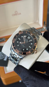 OMG SEAMASTER (PLATA/NEGRO/ORO ROSA)