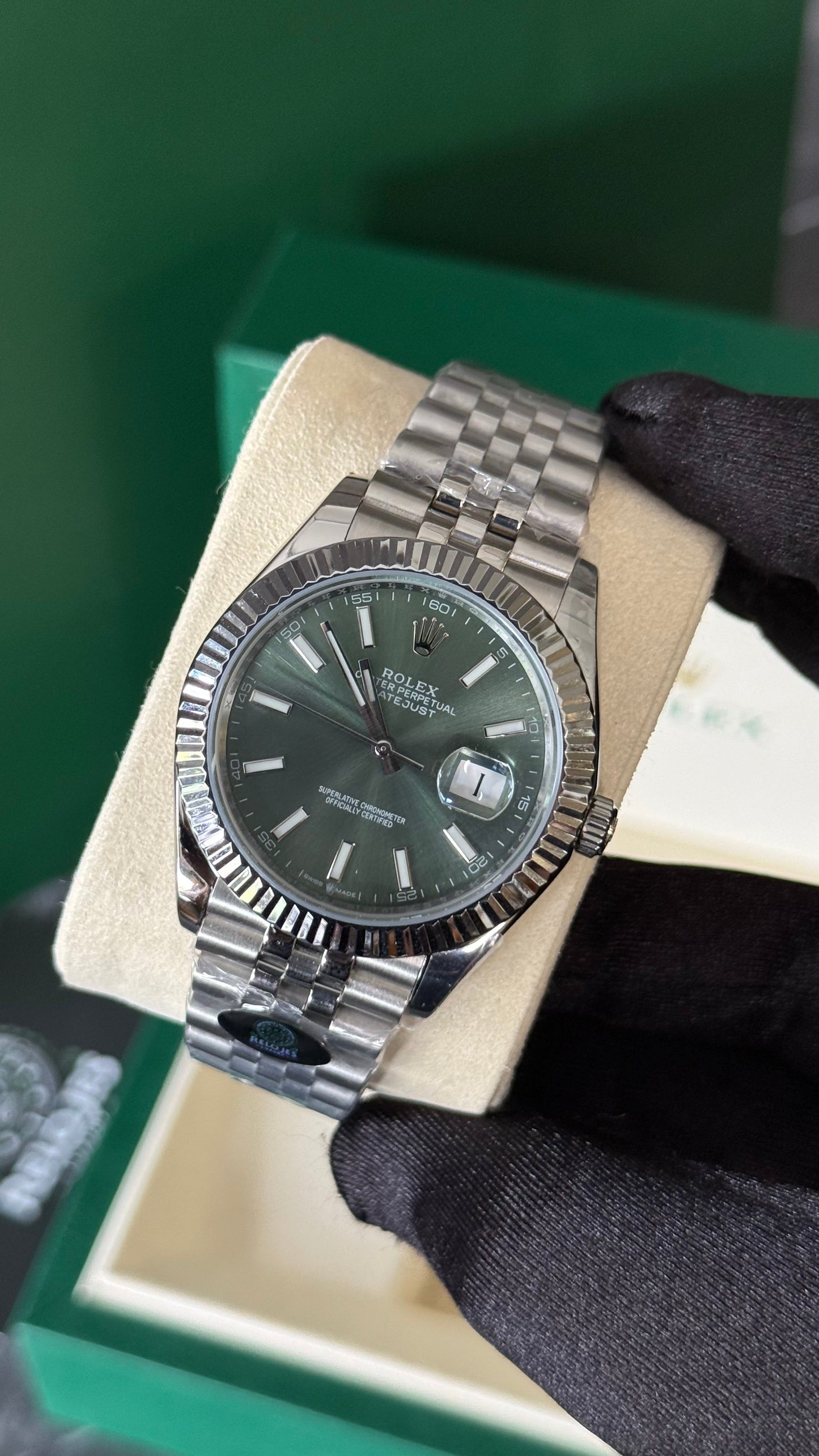RLX DATEJUST VERDE JUBILEE 2025