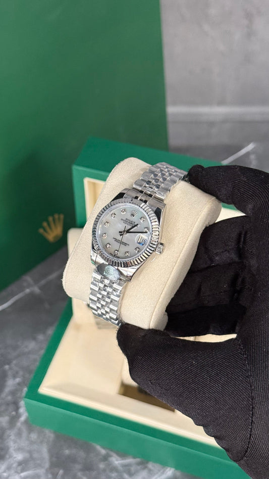 RLX DATEJUST JUBILEE CORAL PLATA 31MM