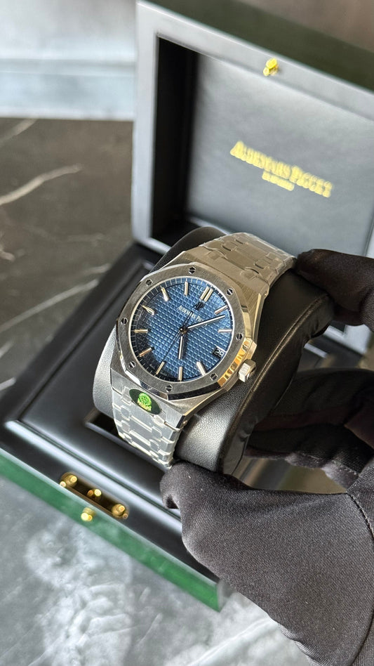 AP ROYAL OAK (PLATA/ AZUL) SUPERCL0N