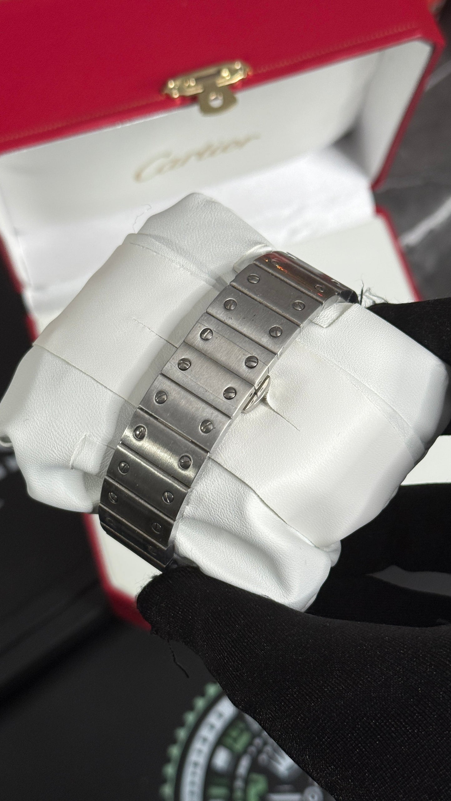 CRT SANTOS (PLATA/BLANCO) 36MM