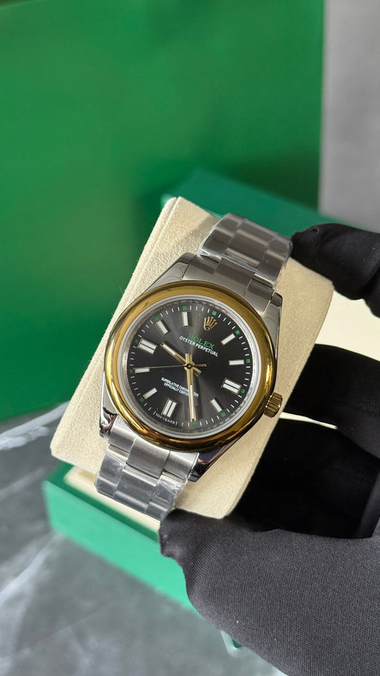 RLX OYSTER PERPETUAL (PLATA/ORO) 100 YEARS 41 mm