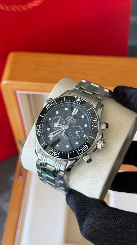 OMG SEAMASTER (NEGRO / PLATA)