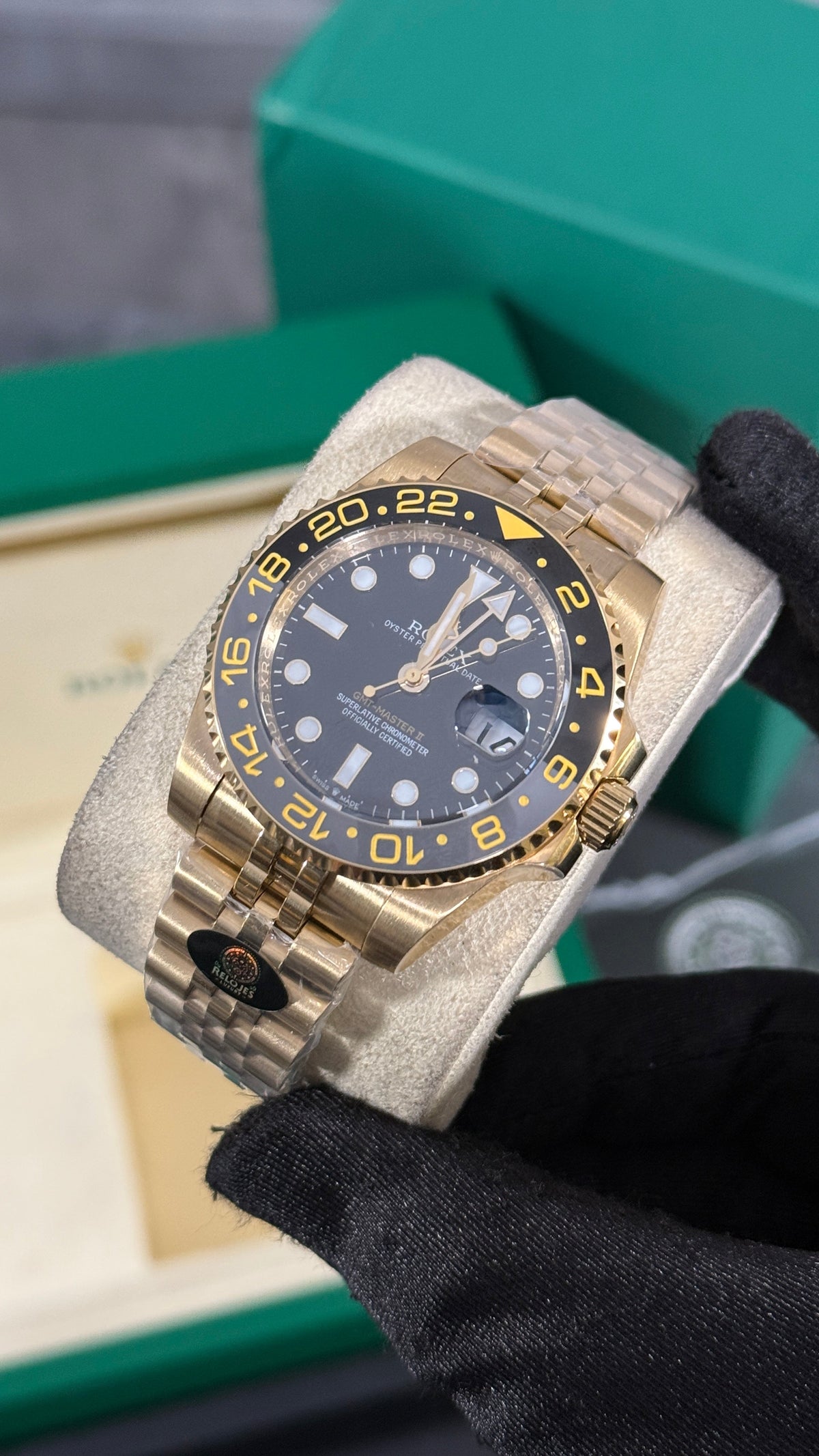 RLX GMT-MASTER II JUBILEE (ZOMBIE) ORO