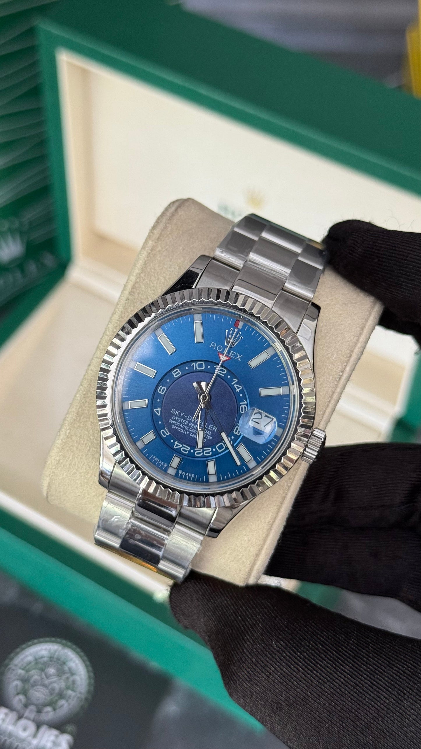 RLX SKY-DWELLER AZUL (SUPERCL0N)