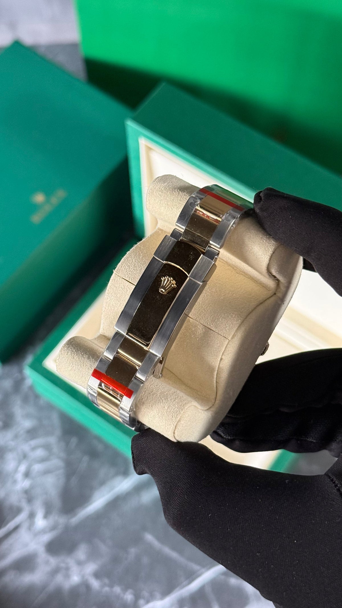 RLX DATEJUST (BICOLOR/GRIS) LISO
