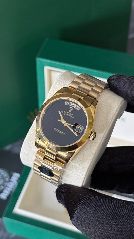 RLX DAY-DATE (ORO/NEGRO) SER